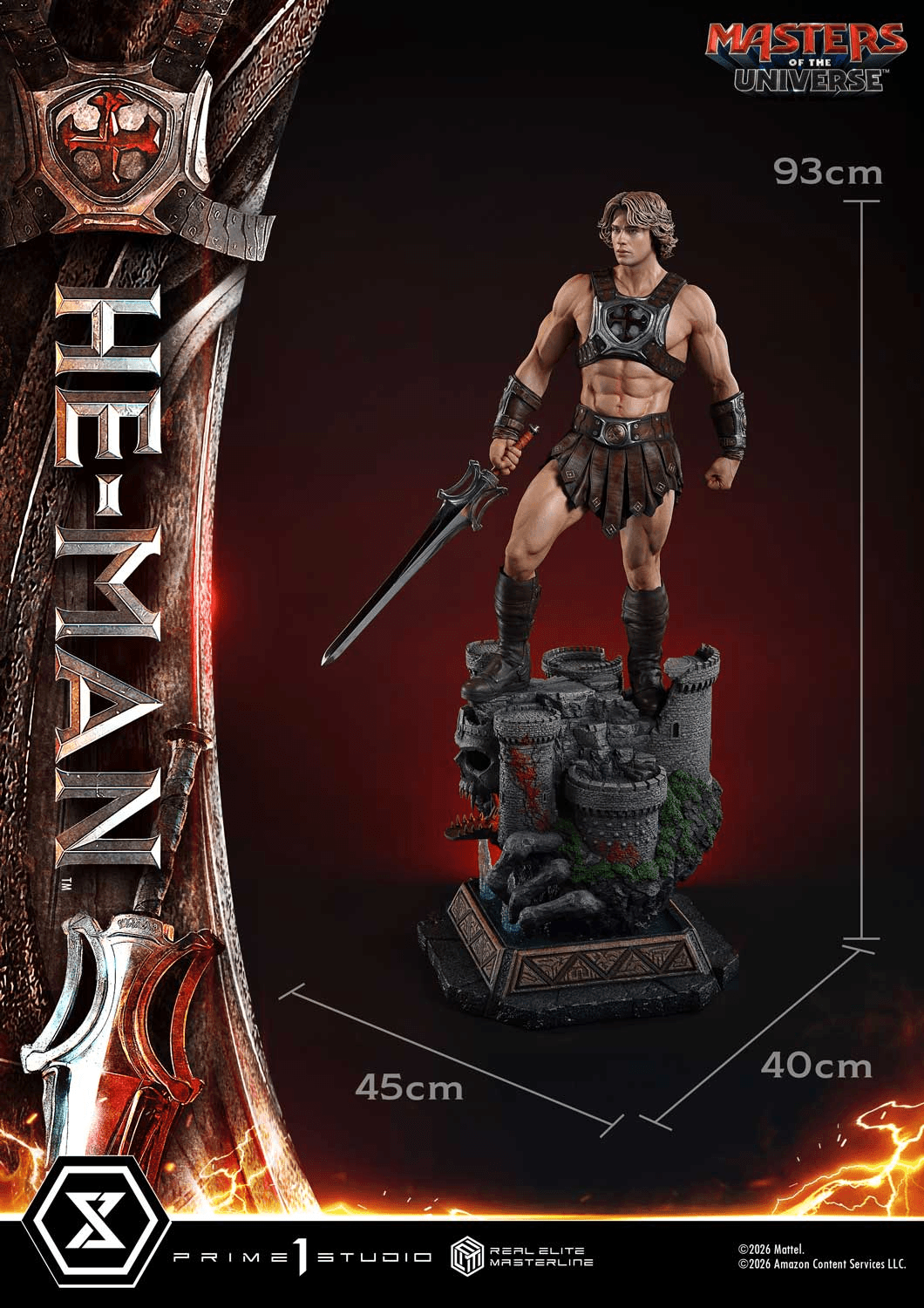 Real Elite Masterline Masters of the Universe (2026 Film) He-Man Deluxe Version