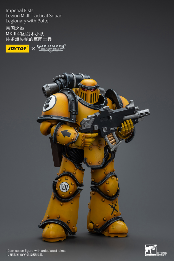 Joy Toy Imperial Fists   Legion MkIII Tactical Squad  Legionary with Bolter(6973130379077)(6973130379077)