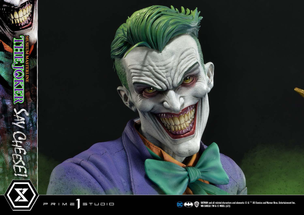 Prime 1 Studio Museum Masterline Batman (Comics) The Joker - Say Cheese! DX Bonus Version(4580708035123)(4580708035123)