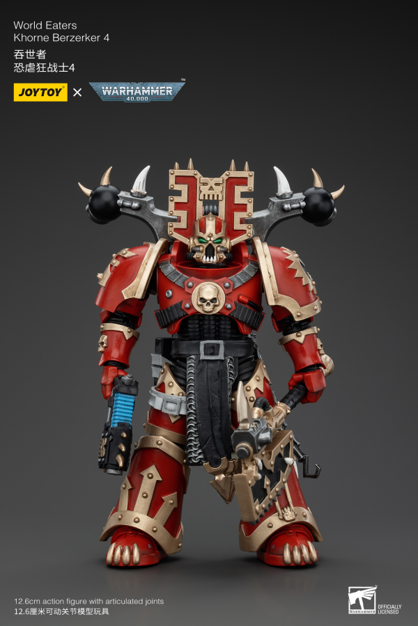JOYTOY World Eaters Khorne Berzerker 4 | 6927054400607