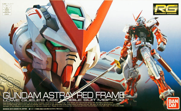 BANDAI RG #19 1/144 MBF-P02 Gundam Astray Red Frame