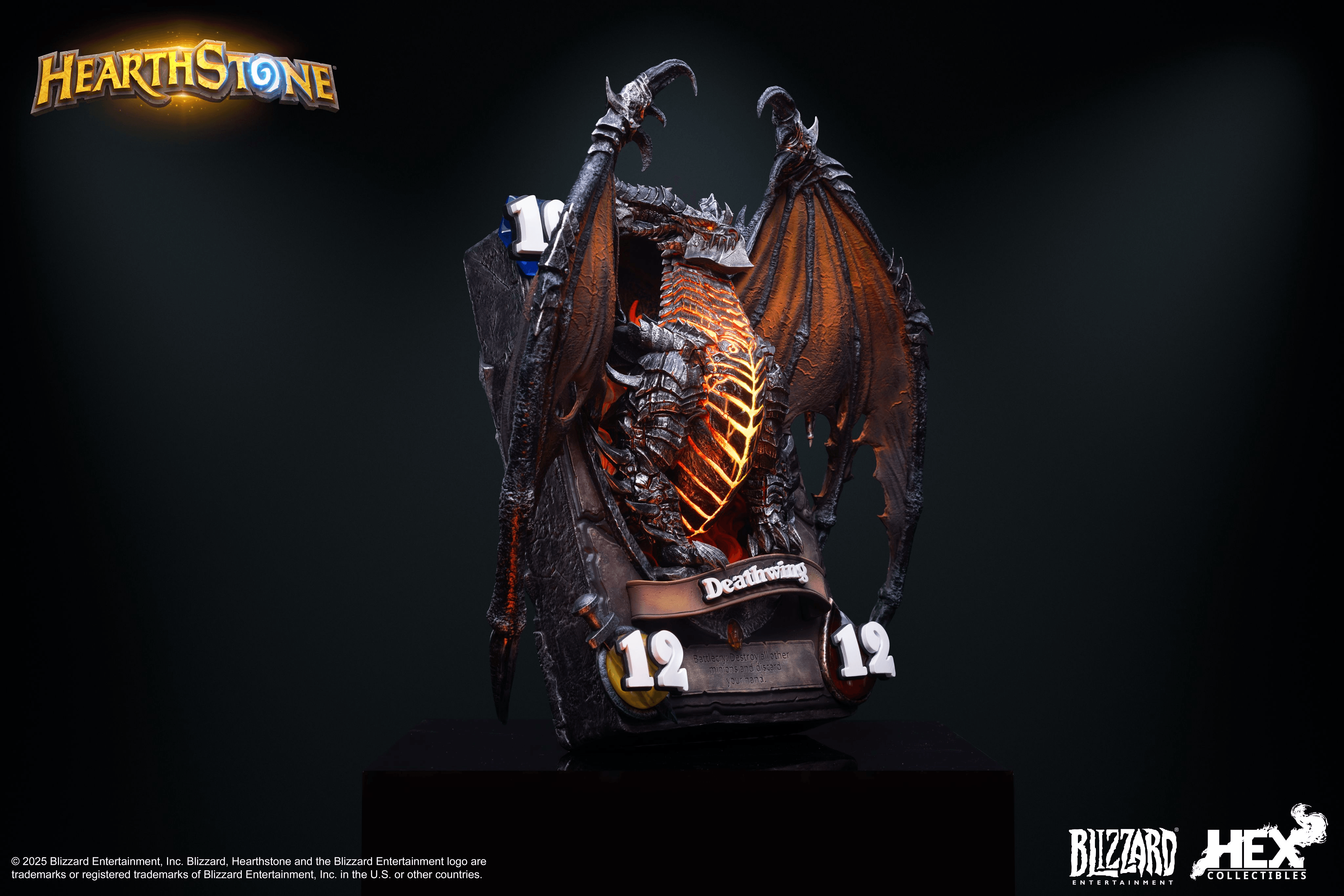 Blizzard Hearthstone® Deathwing Art Statue