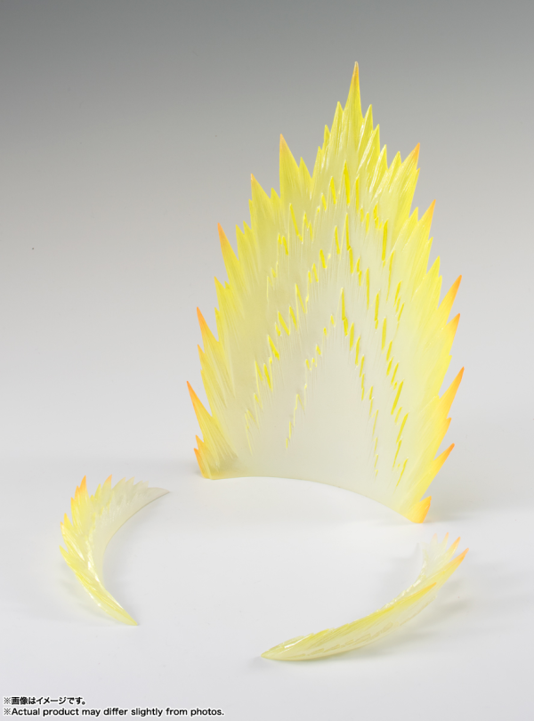 BANDAI Tamashii Energy Aura Yellow Ver. For S.H.Figuarts , Tamashi Nations Tamashii Effect(4573102660602)(4573102660602)