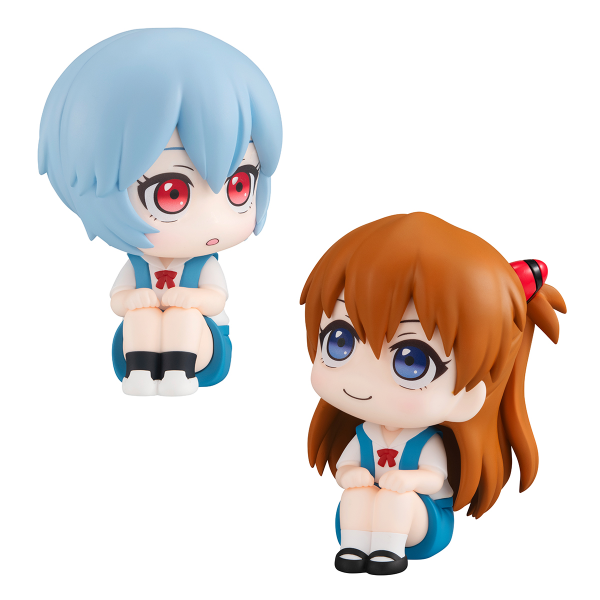 MegaHouse Lookup Evangelion： 3.0+1.0 Thrice Upon a Time  Rei Ayanami ＆Shikinami Asuka Langley  Set 【with gift】(4535123838750)(4535123838750)