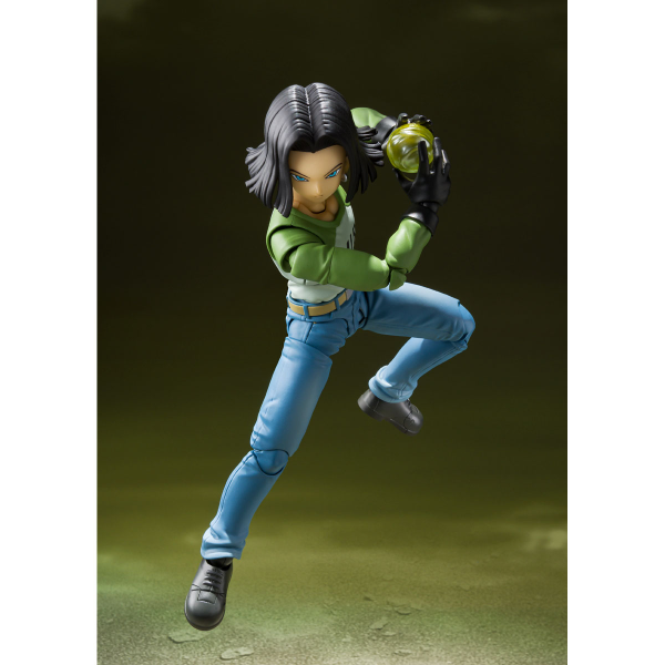 (P-Bandai Exclusive) BANDAI Tamashii S.H.Figuarts ANDROID 17-UNIVERSE SURVIVAL SAGA- | 4573102618740