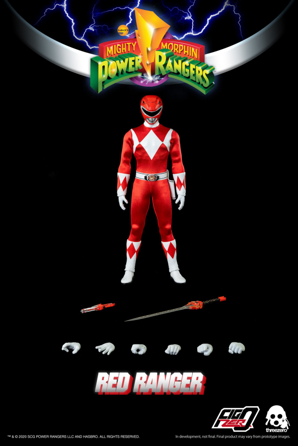 threezero Mighty Morphin Power Rangers – 1/6 Red Ranger | 4897056204782