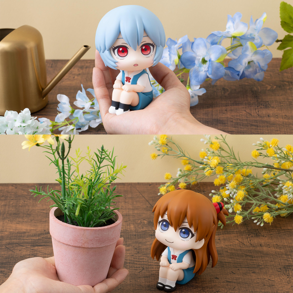 MegaHouse Lookup Evangelion： 3.0+1.0 Thrice Upon a Time  Rei Ayanami ＆Shikinami Asuka Langley  Set 【with gift】(4535123838750)(4535123838750)