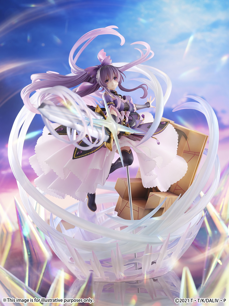 Tohka Yatogami -Princess Amethyst Dress Ver.- | 4580769941678