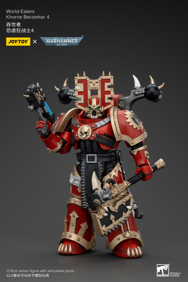 JOYTOY World Eaters Khorne Berzerker 4 | 6927054400607