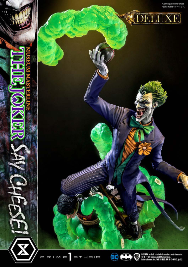 Prime 1 Studio Museum Masterline Batman (Comics) The Joker - Say Cheese! DX Bonus Version(4580708035123)(4580708035123)