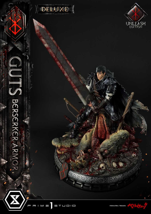 Prime 1 Studio Ultimate Premium Masterline Berserk Guts, Berserker Armor Unleash Edition Deluxe Version(4582535948553)(4582535948553)