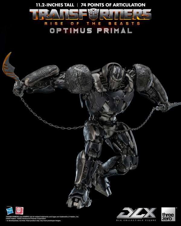 Three Zero Transformers: Rise of the Beasts - DLX Optimus Primal | 4895250808294