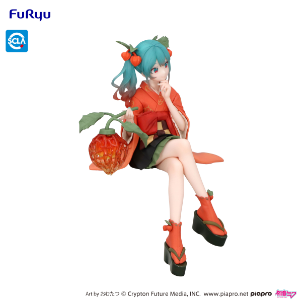 FuRyu Hatsune Miku Noodle Stopper Figure -Flower Fairy Winter Cherry-(4571623502661)(4571623502661)