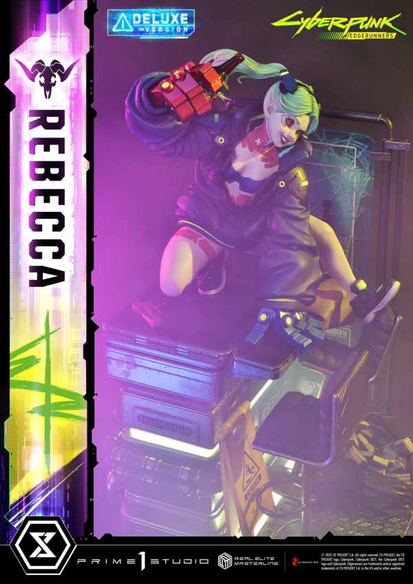 Prime 1 Studio  Real Elite Masterline Cyberpunk: Edgerunners Rebecca Deluxe Version(4582647121578)