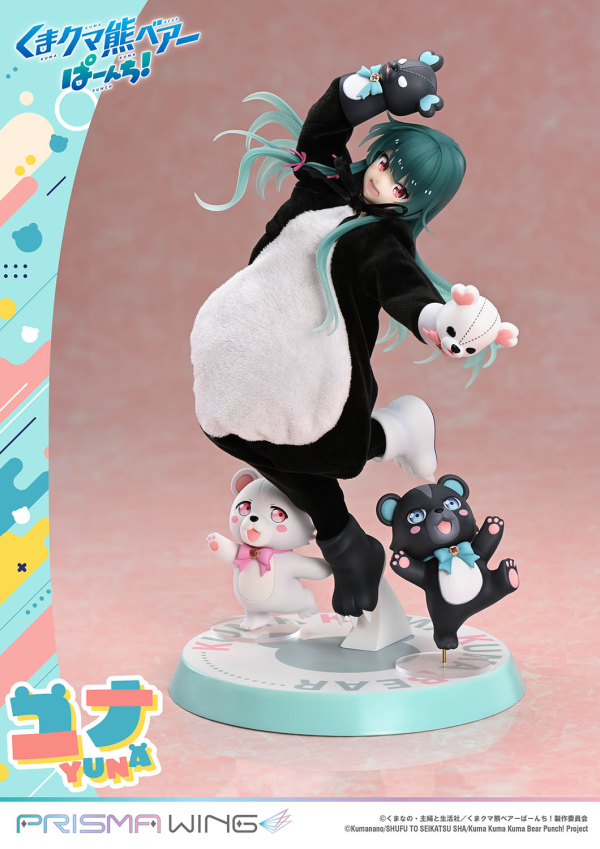 Prime 1 Studio PRISMA WING Kuma Kuma Kuma Bear Punch! Yuna 1/7 Scale Pre-Painted Figure | 4582647120601