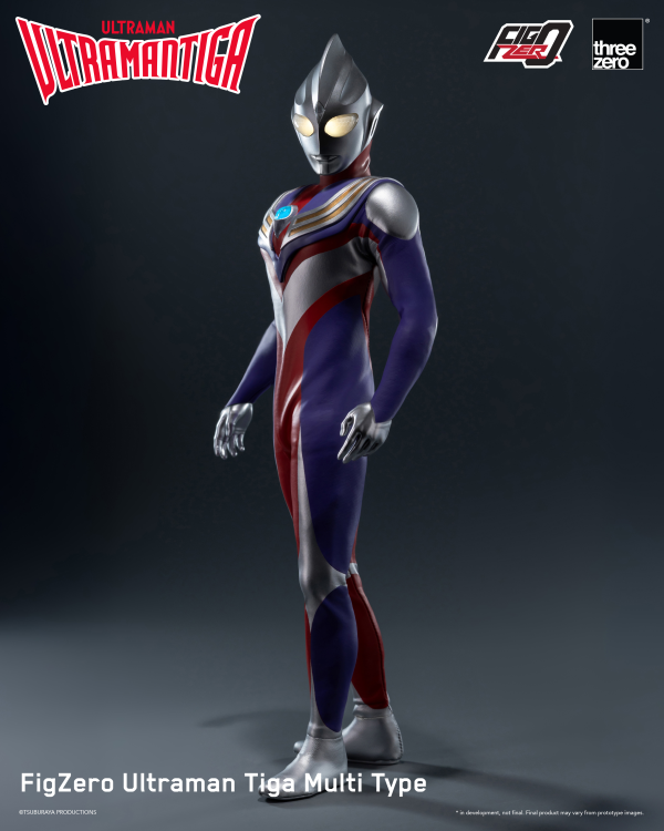 threezero FigZero Ultraman Tiga Multi Type | 4895250817746