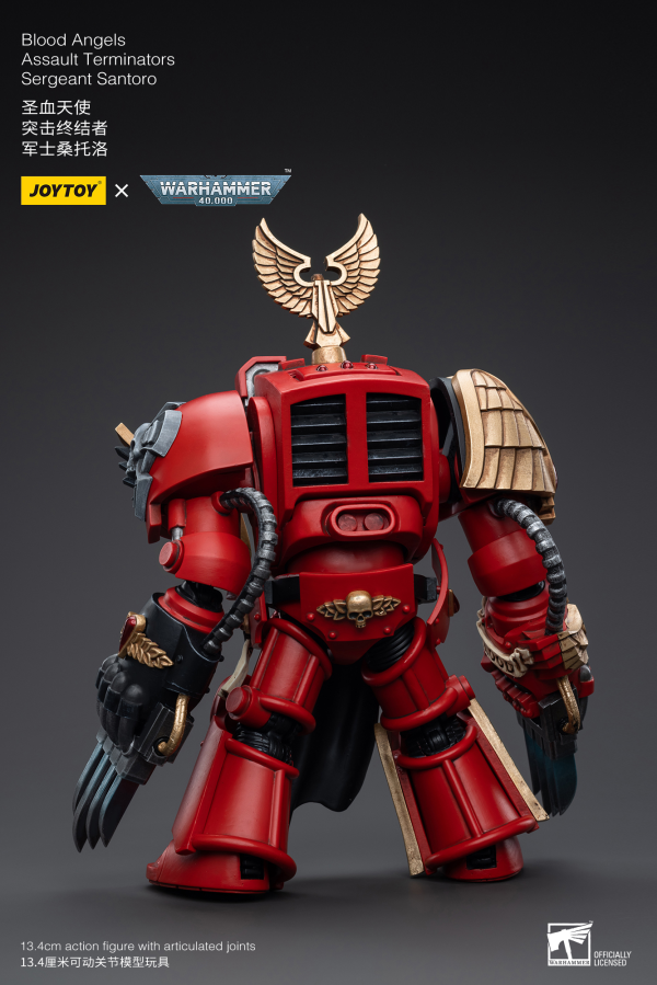 Joy Toy Blood Angels Assault Terminators Sergeant Santoro(6973130375505)(6973130375505)
