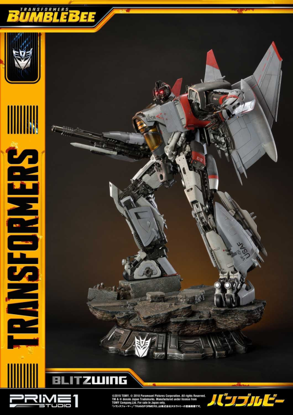 Prime 1 Studio Museum Masterline Transformers: Bumblebee (Film) Blitzwing EX Version(4562471908088)(4562471908088)