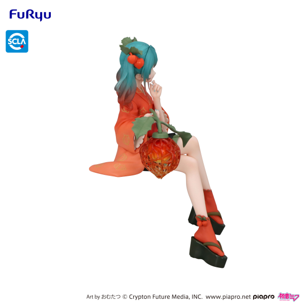 FuRyu Hatsune Miku Noodle Stopper Figure -Flower Fairy Winter Cherry-(4571623502661)(4571623502661)