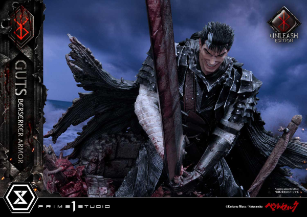 Prime 1 Studio Ultimate Premium Masterline Berserk Guts, Berserker Armor Unleash Edition Deluxe Version(4582535948553)(4582535948553)