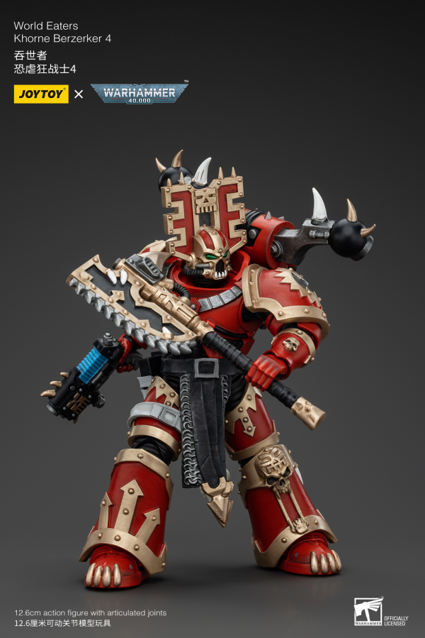 JOYTOY World Eaters Khorne Berzerker 4 | 6927054400607
