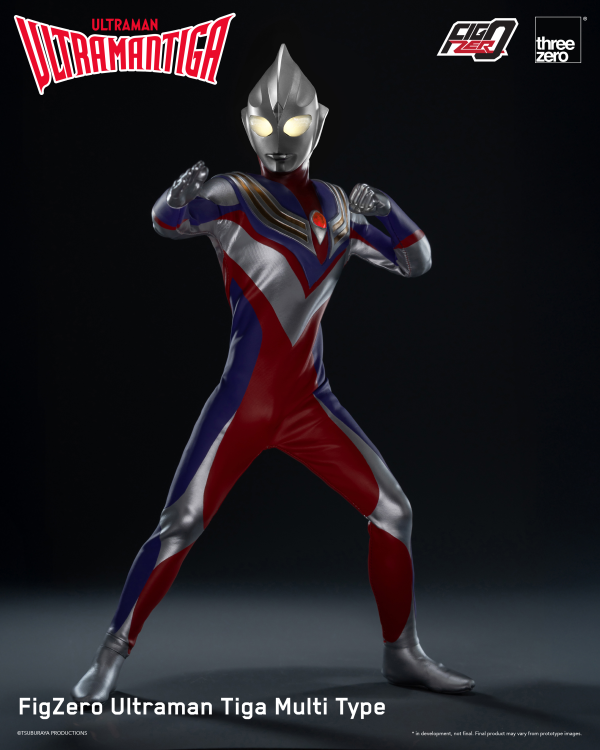 threezero FigZero Ultraman Tiga Multi Type | 4895250817746