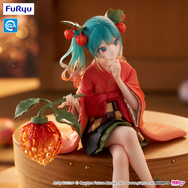 FuRyu Hatsune Miku Noodle Stopper Figure -Flower Fairy Winter Cherry-(4571623502661)(4571623502661)