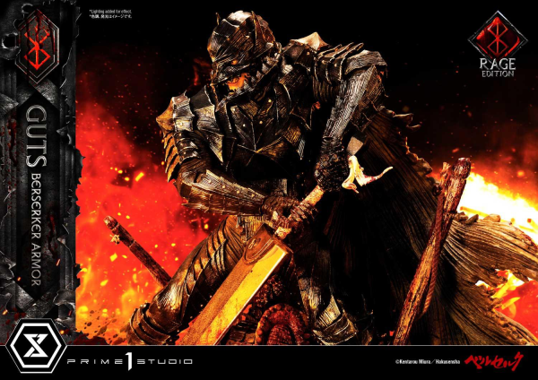 Prime 1 Studio Ultimate Premium Masterline Berserk Guts, Berserker Armor Rage Edition Deluxe Version(4582535948577)(4582535948577)
