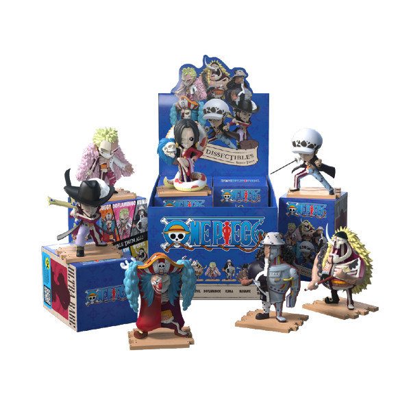 Mighty Jaxx Hidden Dissectibles: One Piece Series 4 (Warlords ed.)(658215289507)(658215289507)