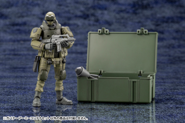 Kotobukiya 1/24 Army Container Set, Hexa Gear Series