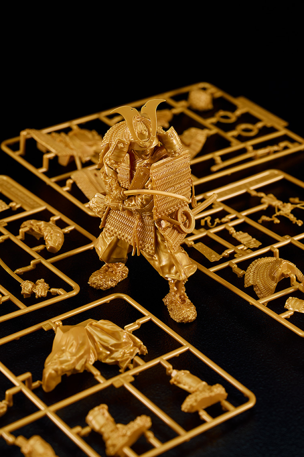 GOOD SMILE COMPANY PLAMAX 1/12 Kamakura Period Armored Warrior: Gold Color Edition(4545784014653)(4545784014653)
