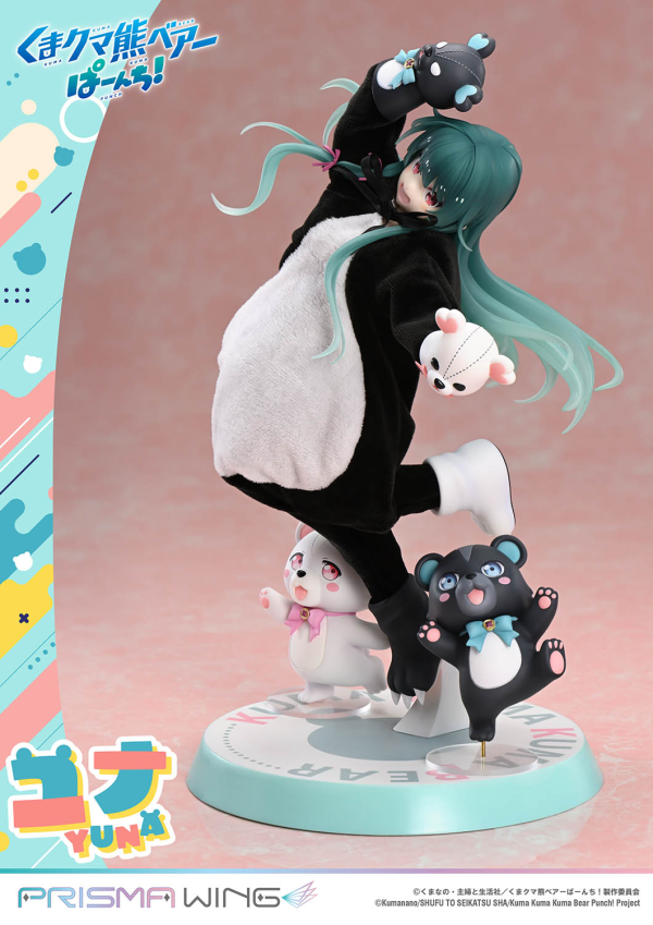 Prime 1 Studio PRISMA WING Kuma Kuma Kuma Bear Punch! Yuna 1/7 Scale Pre-Painted Figure | 4582647120601