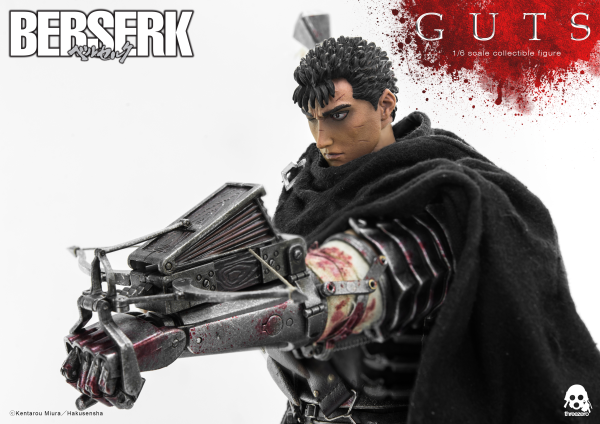 threezero BERSERK - Guts (Black Swordsman)(4897056200425)(4897056200425)