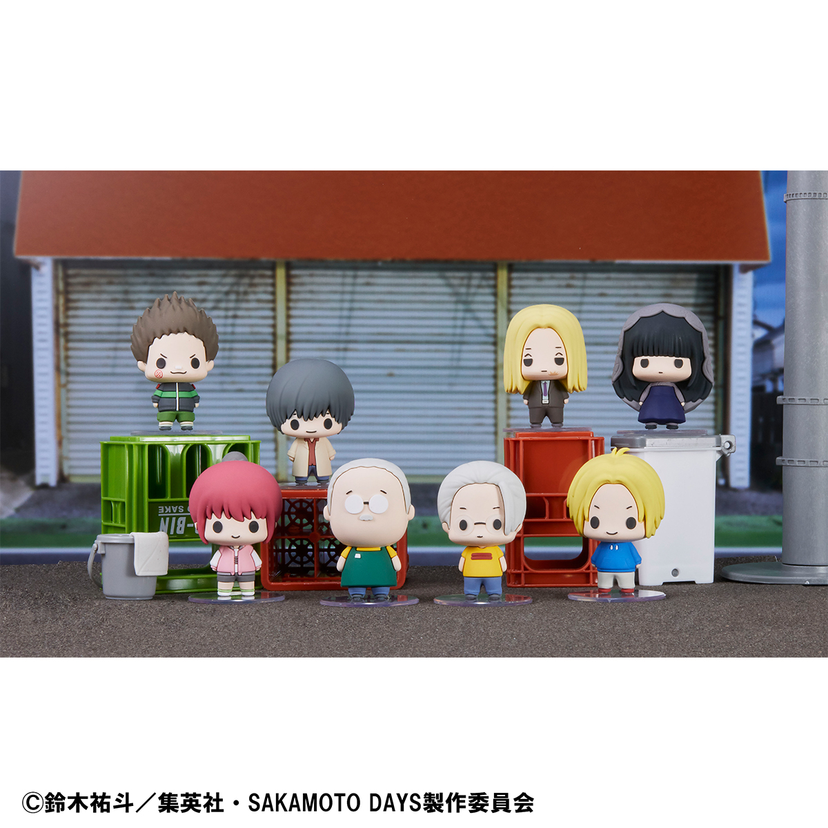 MegaHouse Chokorin Collection SAKAMOTO DAYS set