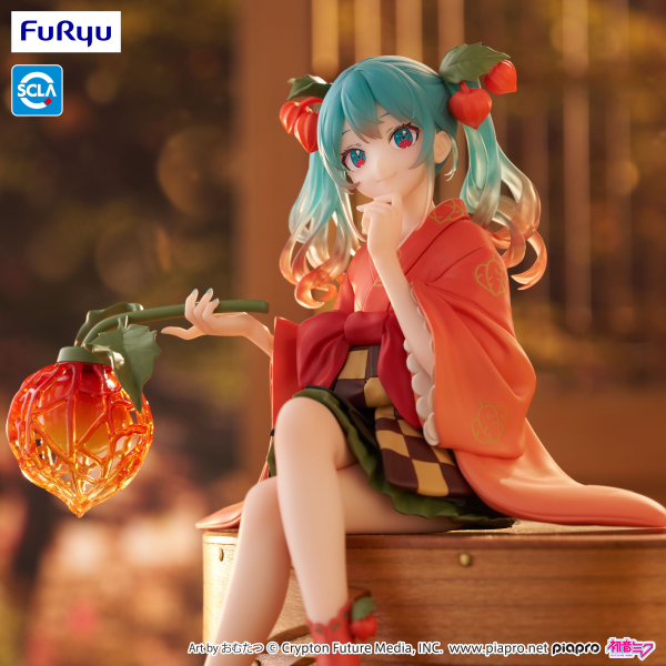 FuRyu Hatsune Miku Noodle Stopper Figure -Flower Fairy Winter Cherry-(4571623502661)(4571623502661)
