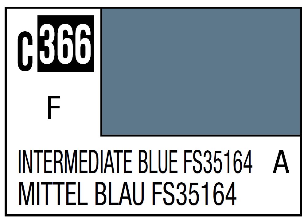 Mr Hobby C366 Intermediate Blue FS35164 [US navy standard color WWII] | 4973028737172