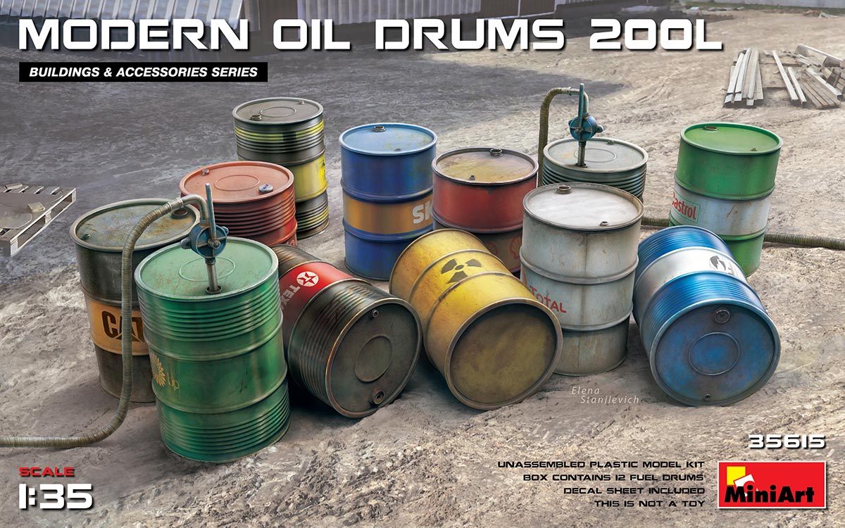MiniArt Modern Oil Drums (2001) | 4820183312792