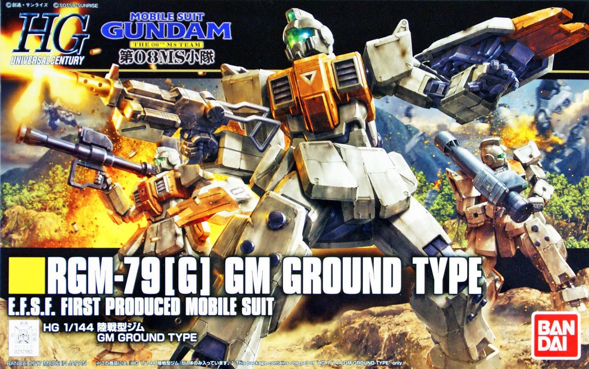 BANDAI Hobby HGUC 1/144 #202 GM Ground Type