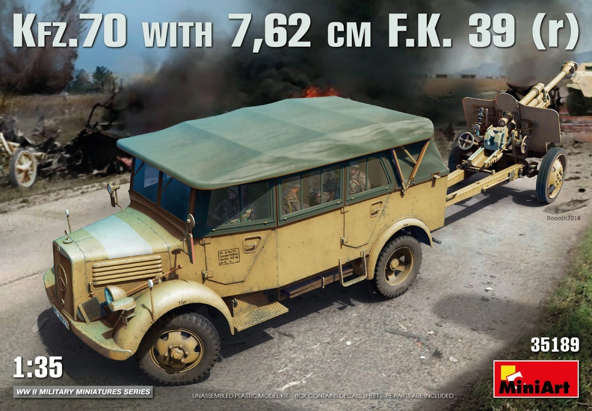 MiniArt Kfz.70 & 7,62 cm F.K. 39 ( r ) (1/35) | 4820183311801