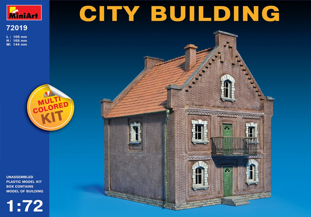 MiniArt City Building (1/72) | 4820041102565