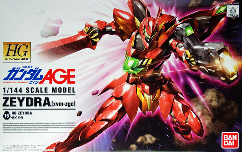 Bandai HG AGE #15 Zeydra "Gundam AGE"