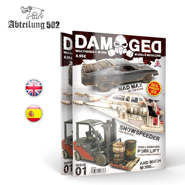 Abteilung502 DAMAGED, Worn and Weathered Models Magazine - 01 (English)