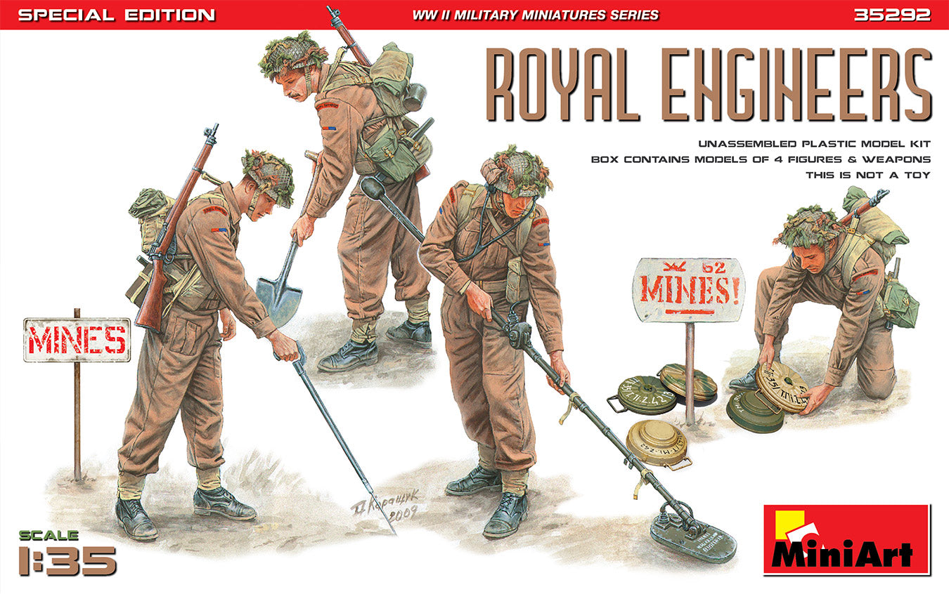 MiniArt 1/35 Royal Engineers. Special Edition | 4820183314215