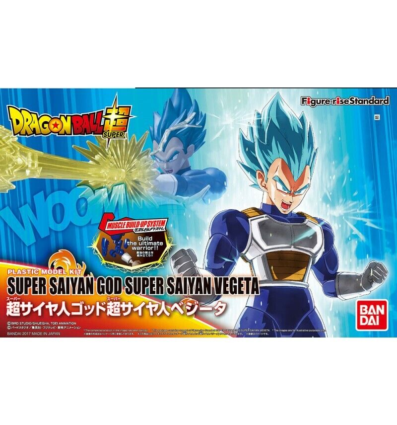 Bandai Figure-Rise Standard Super Saiyan God Super Saiyan Vegeta (New Package Ver.) "Dragon Ball Super"