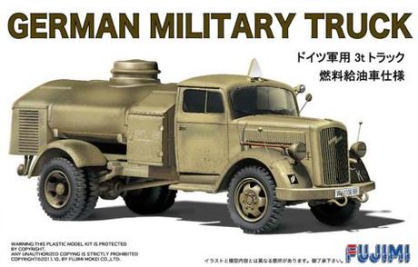 Fujimi 1/72 ML5 German Military Truck (Tanker)