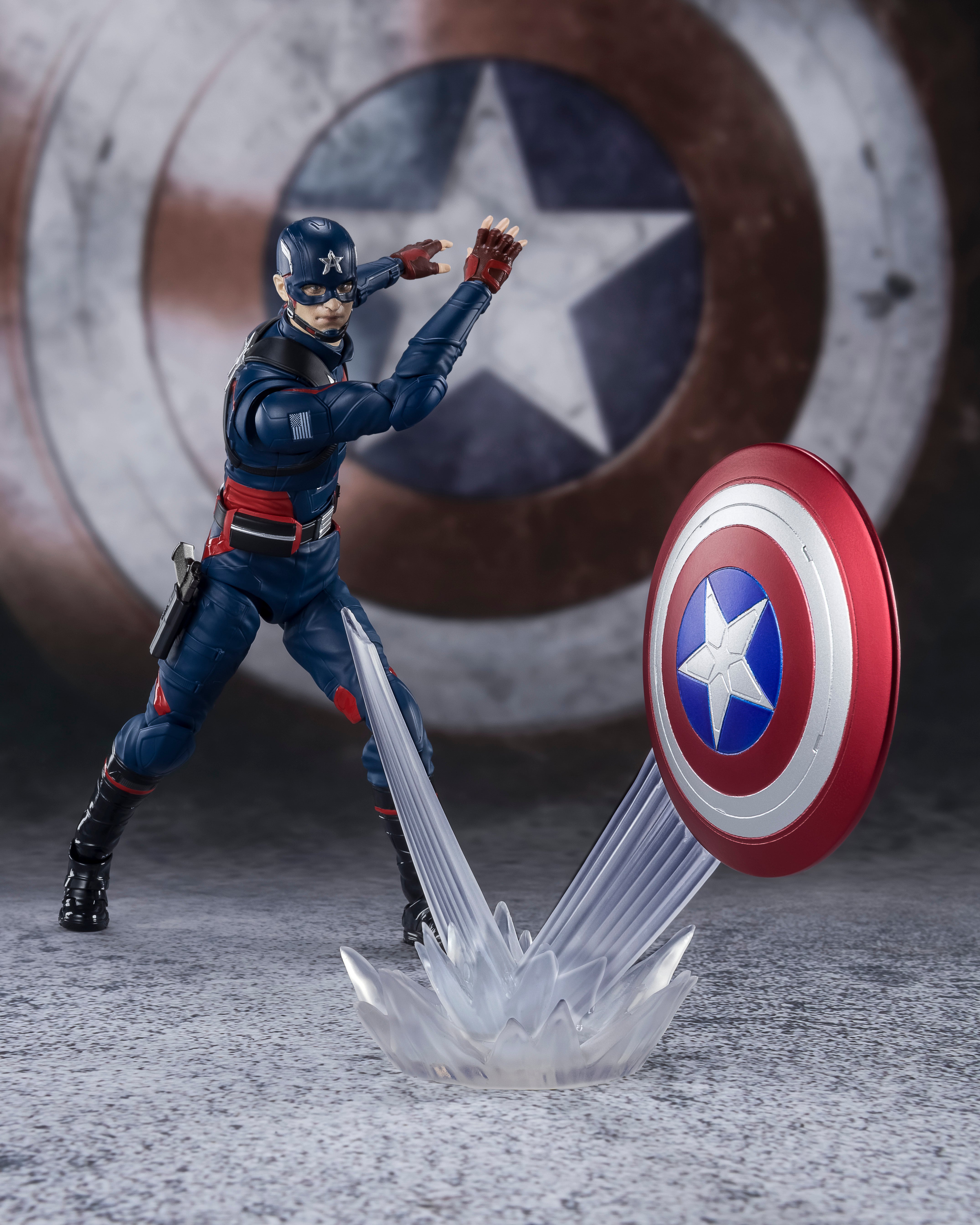 Bandai Spirits S.H.Figuarts Captain America (John F. Walker), 'The Falcon and the Winter Soldier' | 457310260875
