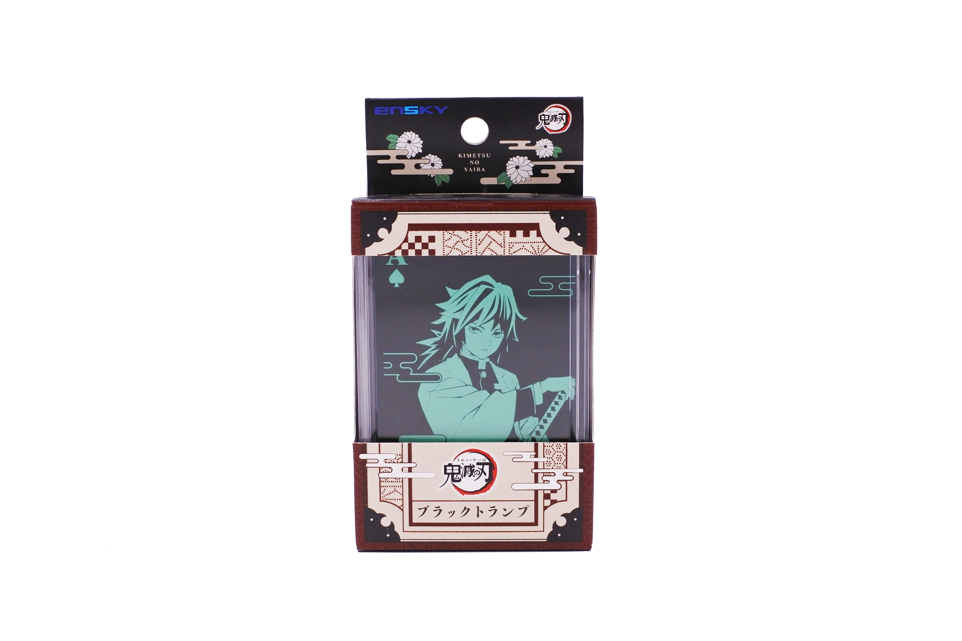 Ensky Playing Cards Demon Slayer: Kimetsu No Yaiba Black Playing Cards 'Demon Slayer' | 4970381469276