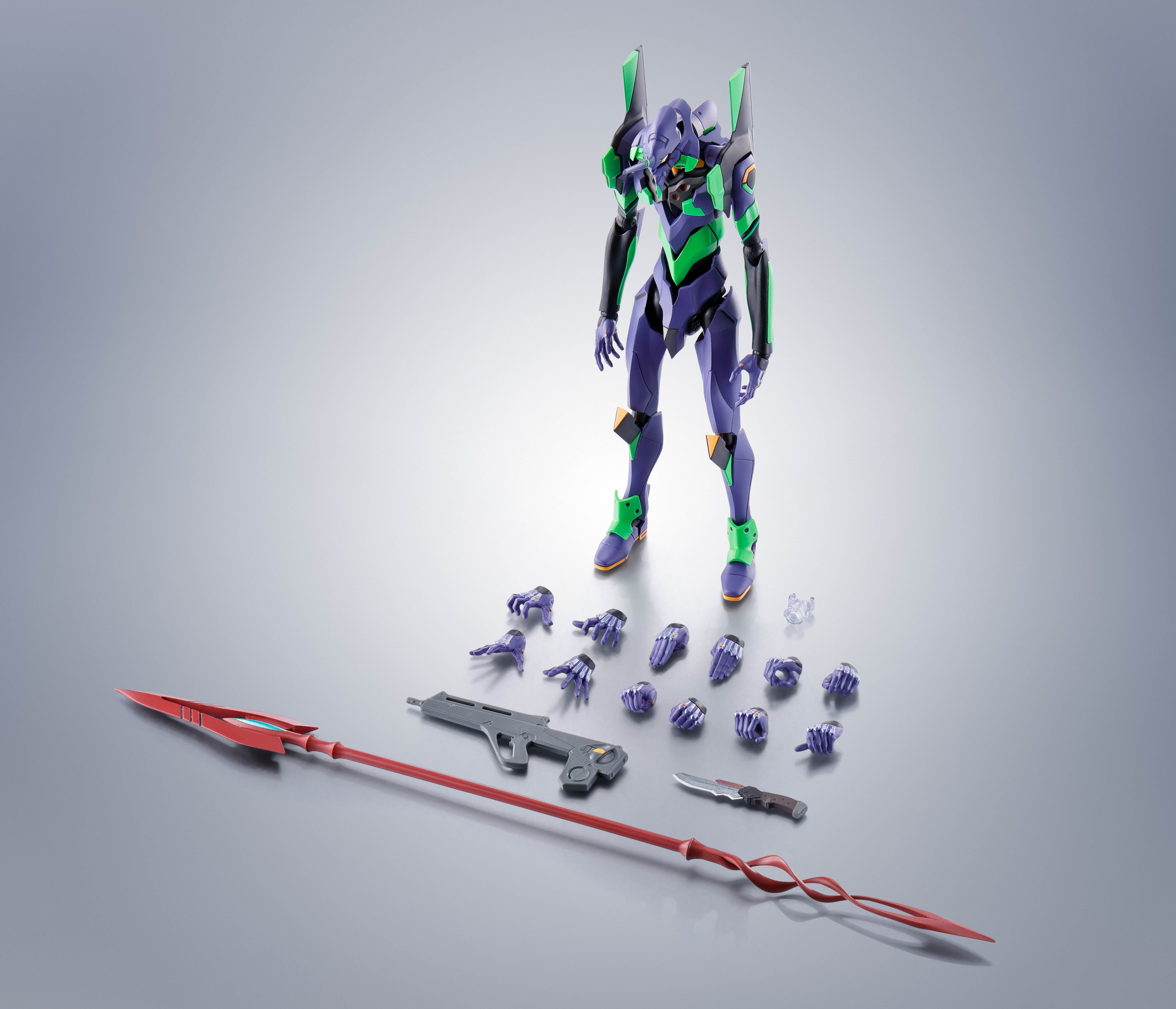 EVA-01 - Robot Spirits, Robot Spirits <Side EVA> - + Cassius no Yari(Bandai Spirits) - P-REX Hobby