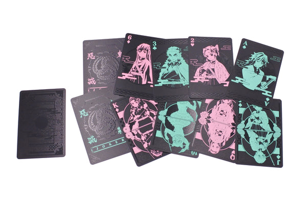 Ensky Playing Cards Demon Slayer: Kimetsu No Yaiba Black Playing Cards 'Demon Slayer'
