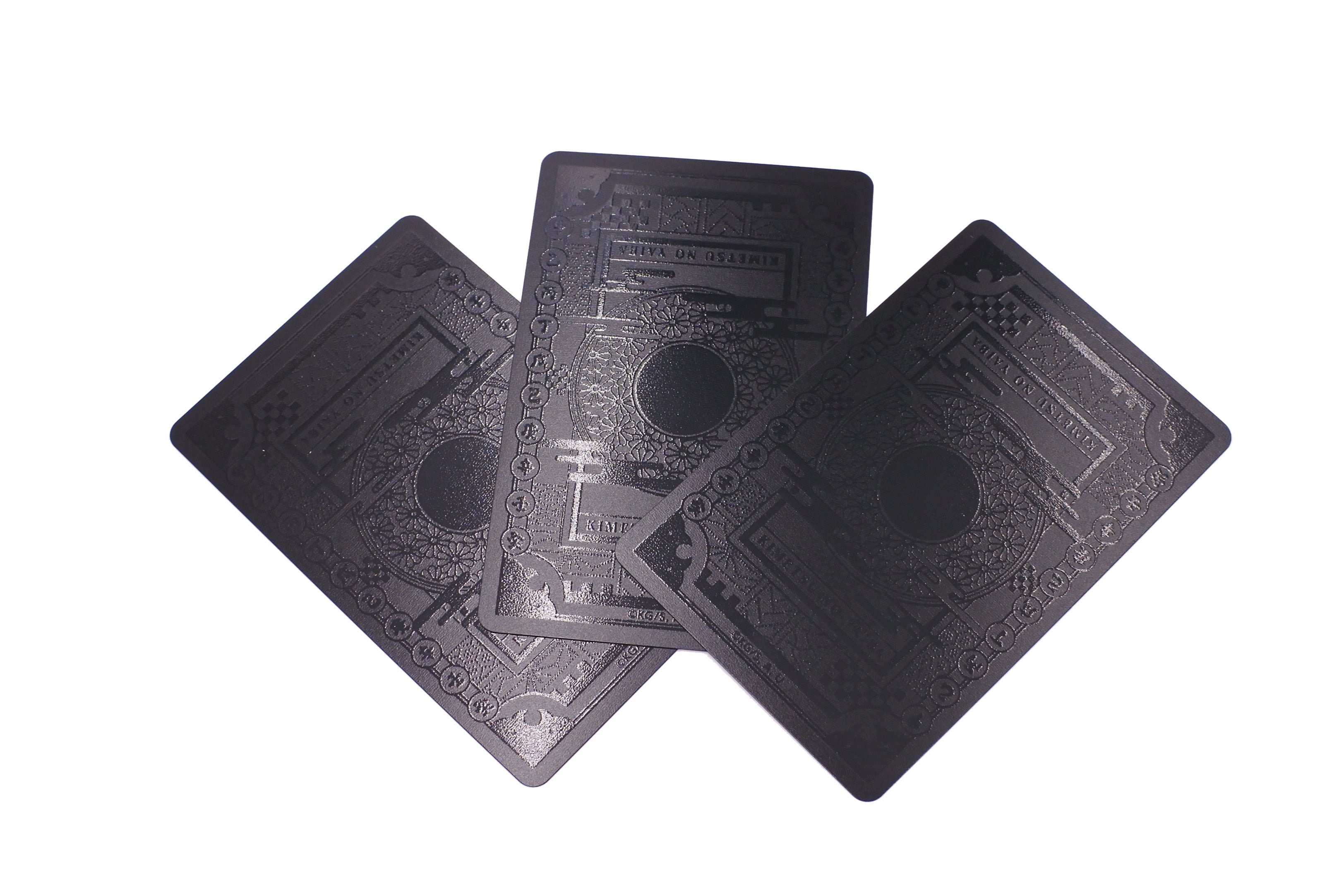 Ensky Playing Cards Demon Slayer: Kimetsu No Yaiba Black Playing Cards 'Demon Slayer' | 4970381469276
